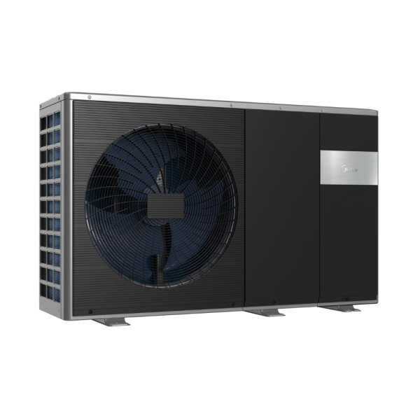 Midea MHC-V16W/D2N8-B2E30 monoblokkos M-Thermal (R32, 16 kW, 1 fázis, fűtőbetét 3 kW, fekete)