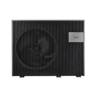 Midea MHC-V10WD2RN7-BER90 Nature monoblokkos M-Thermal (R290, 10 kW, 3 fázis, fűtőbetét 9 kW, fekete)